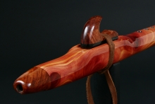 Eastern Red Cedar Native American Flute, Minor, Mid A-4, #D2L